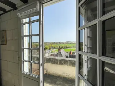 Balcon ou terrasse dans l'établissement LE PRESBYTÈRE DE LA CITE ROYALE DE LOCHES
