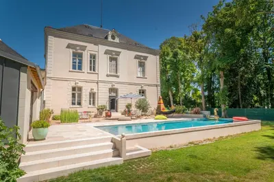 Piscine de l'établissement Appartement du Château de la Caillerie ou située à proximité