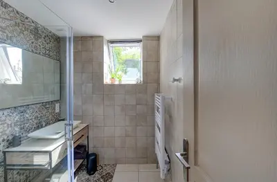 Salle de bains dans l'établissement Gîte Le Paul Bert - centre ville-parking gratuit