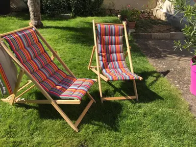 Jardin de l'établissement Chambre dans dépendance Maison de Ville + abri vélos
