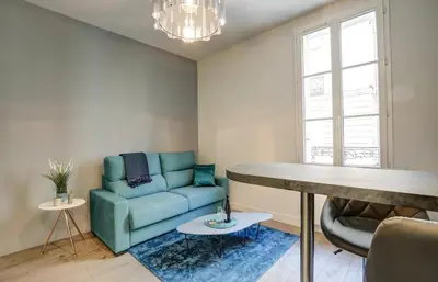 Coin salon dans l'établissement Le Modernisme - Tours