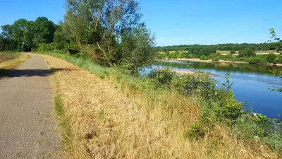 Paysage naturel près de la maison de vacances