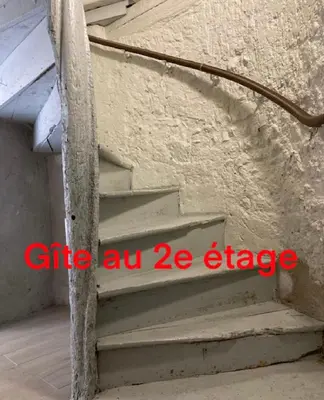 Plan de l'établissement Gîtes des Cygnes vue sur Loire et linge inclus