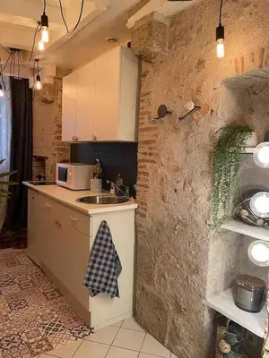 Cuisine ou kitchenette dans l'établissement Esprit Hygge à Blois : un intérieur bien-être