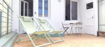 Plan de l'établissement Terrasse 25m - Flat Cosy & Calme - 5 min Gare & Vinci