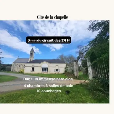 Gite de la Chapelle - Circuit des 24 heures - ARNAGE - 10 personnes