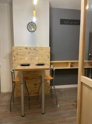 Plan de l'établissement Logement entier: Appartement avec Terrasse Quartier de la Gare