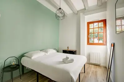 Un ou plusieurs lits dans un hébergement de l'établissement Amboise A Castle Life