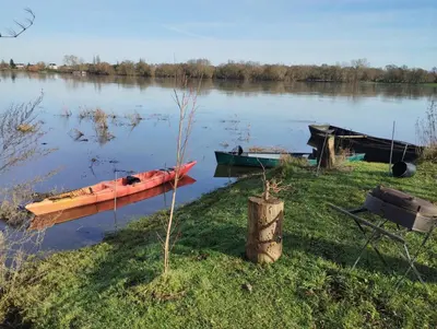 Vue sur la rivière ou le fleuve situé(e) à proximité de la maison de vacances