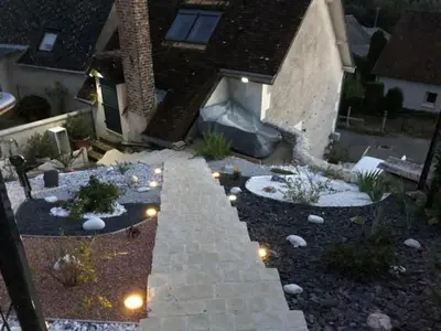 Jardin de l'établissement La cav ô lauriers