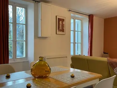 Coin salon dans l'établissement Comme un Air de Provence à Blois