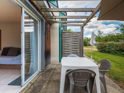 Balcon ou terrasse dans l'établissement Holiday Home Cottage 3 Pers- by Interhome