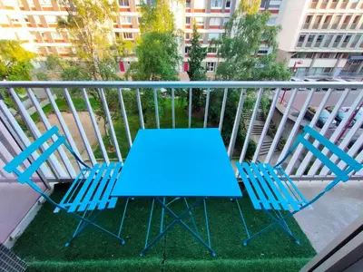 Balcon ou terrasse dans l'établissement Le Myanmar - Hyper Centre - Parking - 4p