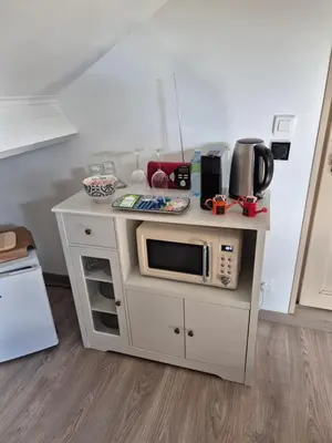 Cuisine ou kitchenette dans l'établissement Les Cormiers