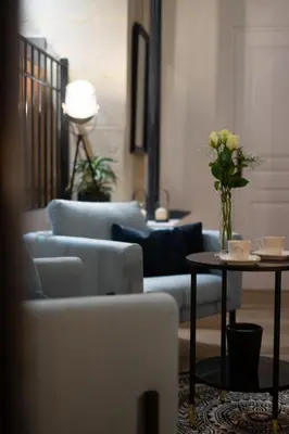 Coin salon dans l'établissement Entre Nous Le Du Bellay