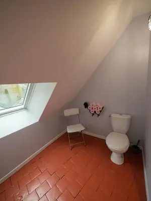 Salle de bains dans l'établissement Les Clématites de Saint-Aignan 8p, 7min du Zoo