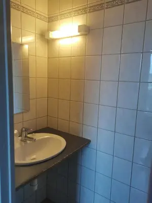 Salle de bains dans l'établissement le relais de l aiguillon
