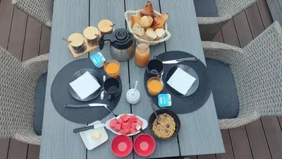 Nourriture dans le B&B/chambre d'hôtes ou à proximité