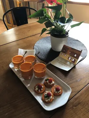 Nourriture dans la maison de vacances ou à proximité