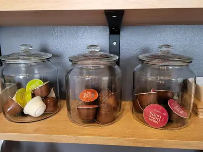 Nourriture dans l'appartement ou à proximité