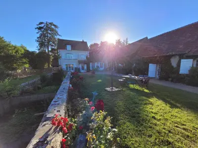 Jardin de l'établissement Le Moulin du Châtelier
