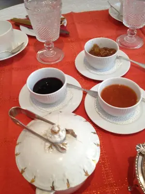 Nourriture dans le B&B/chambre d'hôtes ou à proximité