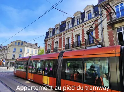Plan de l'établissement duplex appartement 70m2 atypique au cœur du Mans