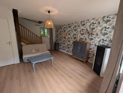 Plan de l'établissement Gîte 8 personnes cadre authentique proche château du loir