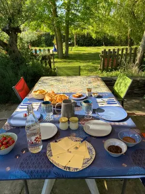 Nourriture dans le B&B/chambre d'hôtes ou à proximité