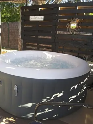 Plan de l'établissement Gite atypique calme en centre ville avec option spa
