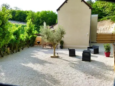 Jardin de l'établissement Gites LA CHAUMONIERE
