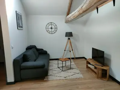 Télévision ou salle de divertissement dans l'établissement Gîte des Gâtines 3 étoiles