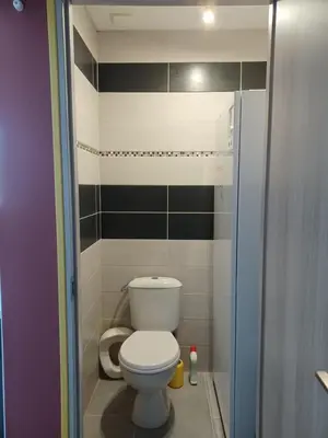 Salle de bains dans l'établissement Passion