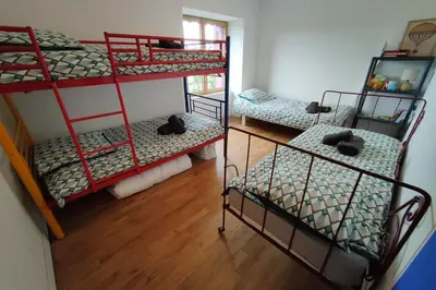 Un ou plusieurs lits dans un hébergement de l'établissement Bel Air Frais proche Beauval & châteaux de la Loire