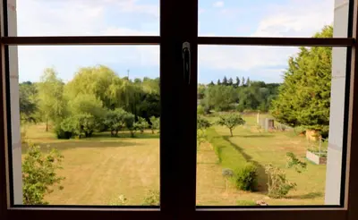 Jardin de l'établissement La Demeure de l'Aubance