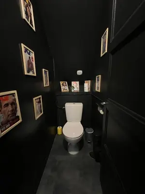 Salle de bains dans l'établissement Le Wilson - Vue Imprenable sur la Loire et le château de Blois