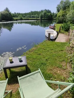Paysage naturel près de la maison de vacances