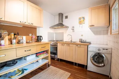 Cuisine ou kitchenette dans l'établissement In the heart of silence - Nice house