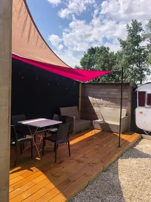 Plan de l'établissement Tiny house sur la Loire à vélo à Villandry
