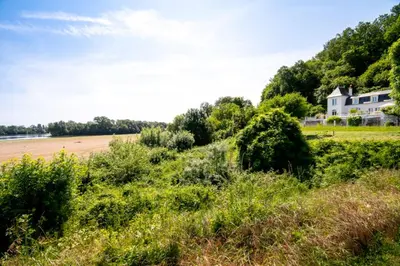 Paysage naturel près de la maison de vacances
