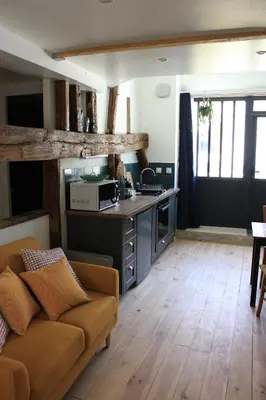 Cuisine ou kitchenette dans l'établissement Le Clos Macé - Maison d'hôtes proche BLOIS CHAMBORD