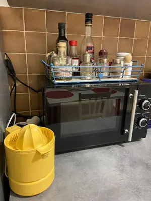 Cuisine ou kitchenette dans l'établissement Appartement Rez de chaussée T2 centre-ville