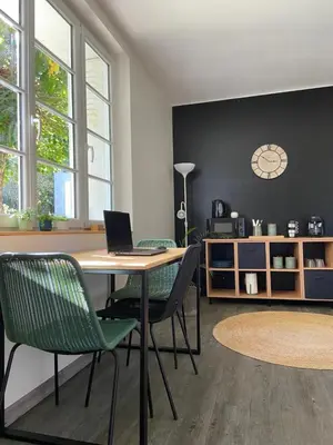 Plan de l'établissement Les chambres de l'atelier