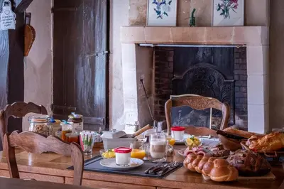 Nourriture dans le B&B/chambre d'hôtes ou à proximité