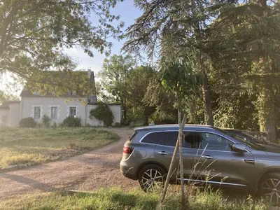 Jardin de l'établissement Maison Chemin, chambres d'hôtes à Amboise