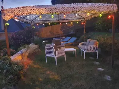Jardin de l'établissement Rochecorbon Le Gite des Clouet 