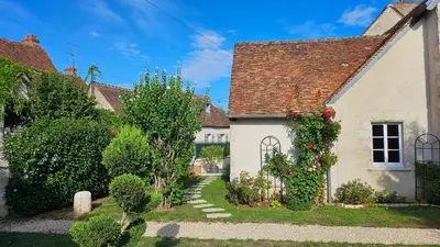 Jardin de l'établissement Agréables chambres d'hôtes dans maison XVIIIe