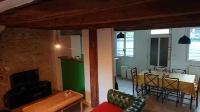 Coin salon dans l'établissement Ma Maison Chambourgeoise