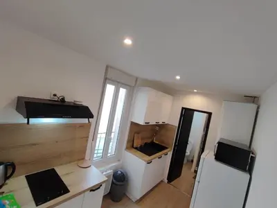 Cuisine ou kitchenette dans l'établissement Alsace N°2