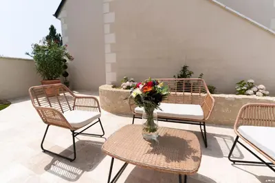 Balcon ou terrasse dans l'établissement L'écrin des secrets